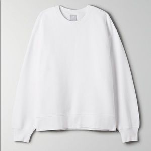 Aritzia TNA cozy fleece crew